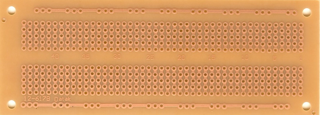 Copper side of board