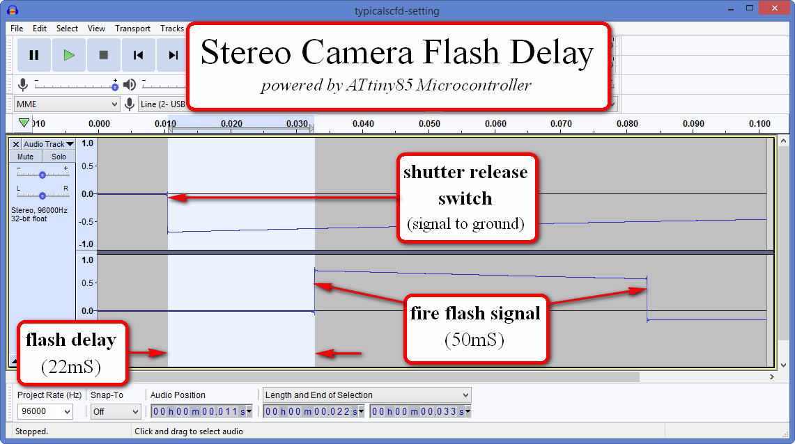 Flash Delay Circuit