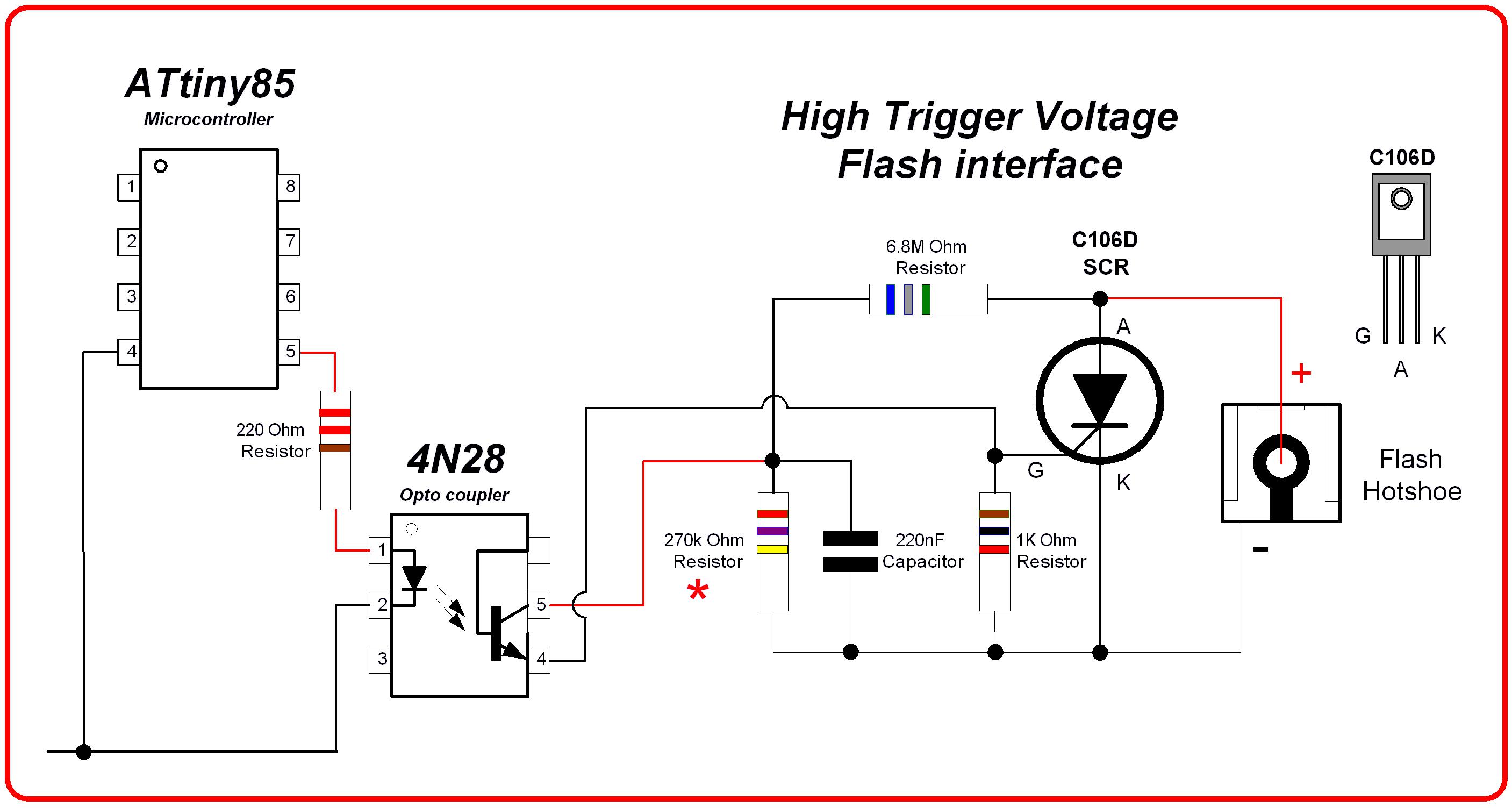 Flash Delay Circuit